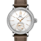IWC Portofino Automatic Day & Night 34 - Steel - 34 MM - Silver-Plated Dial - Diamond-Set Case - IW659803