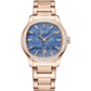 Piaget Polo Date - Rose Gold - 36 MM - Rose Gold Bracelet - Diamond Bezel - Diamond-Set Blue Quartz Dial - G0A51030