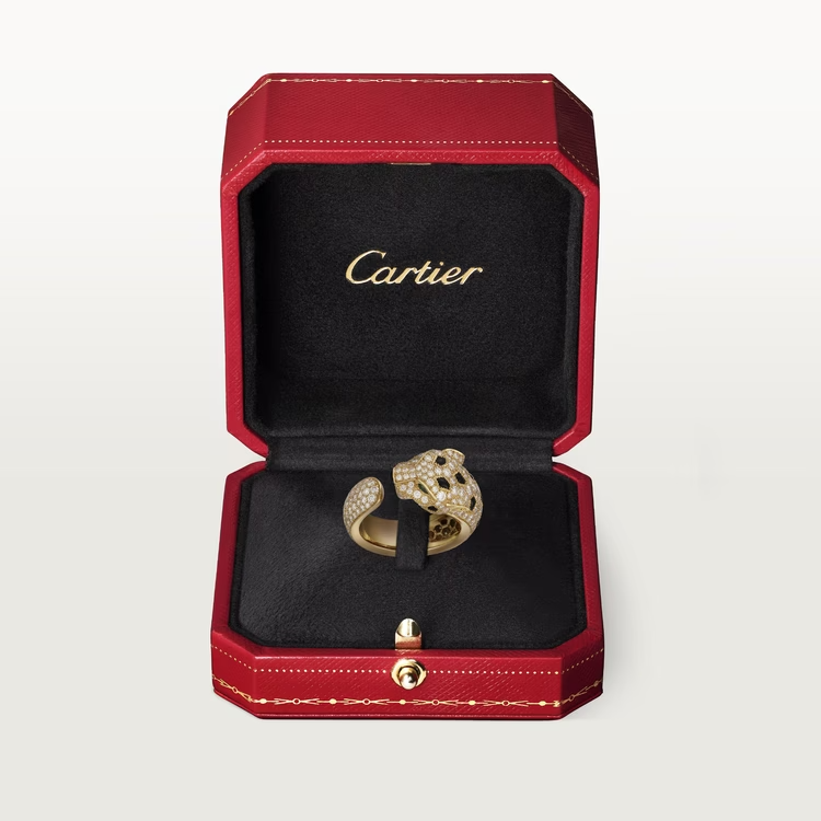 Cartier Panthère de Cartier Ring - Yellow Gold - Diamonds - N4767700