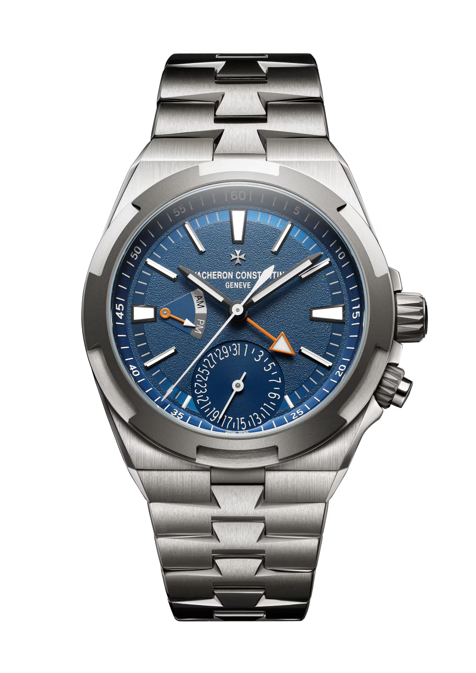 Vacheron Constantin Overseas Dual Time Cardinal Points - East - 41 MM - Titanium - Blue Dial - 7930V/210T-H074