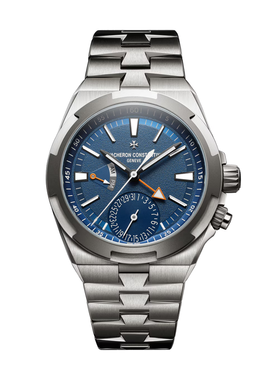 Vacheron Constantin Overseas Dual Time Cardinal Points - East - 41 MM - Titanium - Blue Dial - 7930V/210T-H074