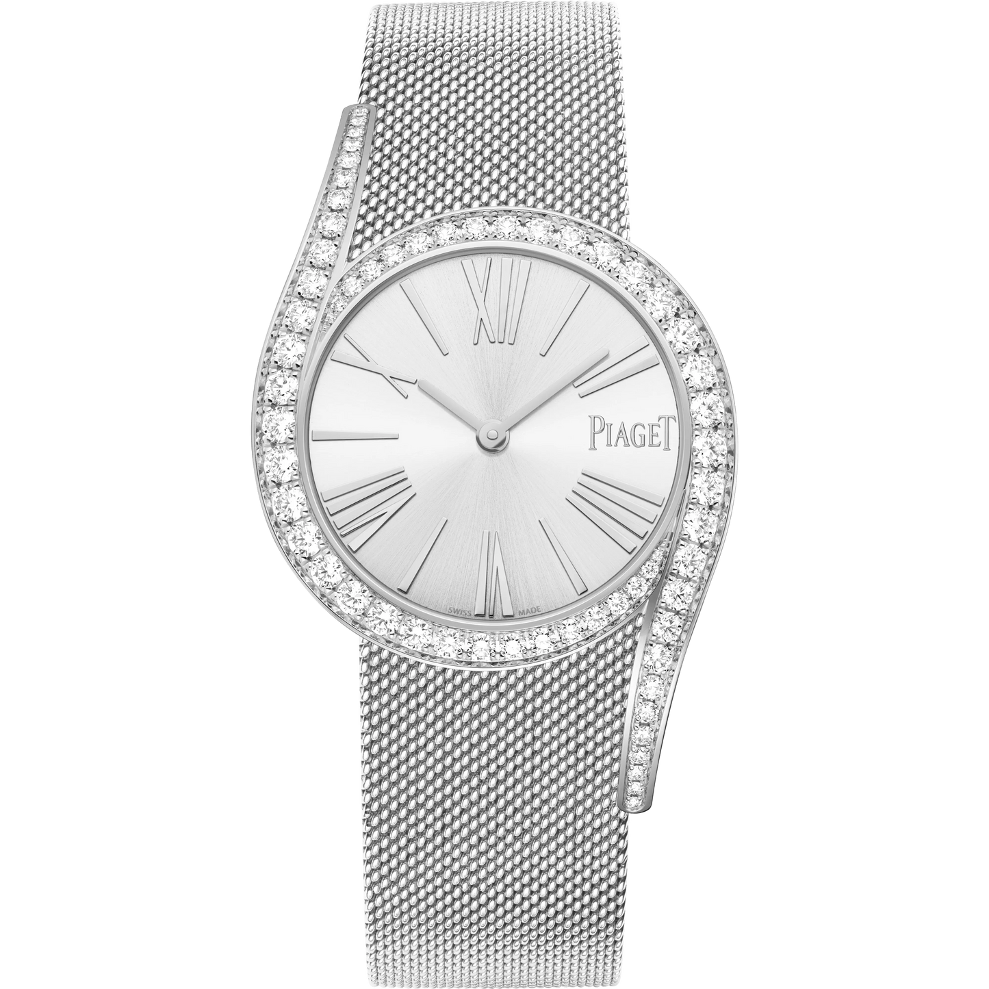 Piaget Limelight Gala - White Gold 32 MM - White Gold Bracelet - Diamond Bezel - Silver Dial - G0A48212