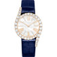 Piaget Limelight Gala - Rose Gold 32 MM - Blue Leather Strap - Diamond Bezel - White Mother-Of-Pearl Dial - G0A47181