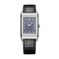 JLC - Reverso Tribute Faridun Tests His Sons - Limited Edition - 45.6 MM x 27.4 MM - White Gold - Blue Guilloché Enamel Dial - Black Leather Strap - Q39334S2