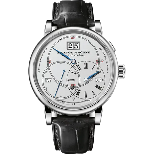 A.Lange & Söhne Richard Lange Perpetual Calendar - 45.5 MM - White Gold - Silver Dial - 180.026FE  nyc watcher nyc watches