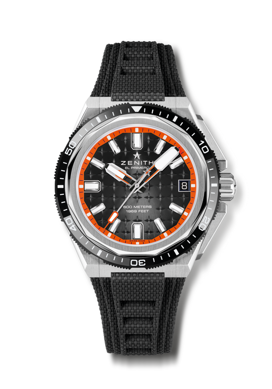 Zenith DEFY Extreme Diver - 42.5 MM - Titanium - Black Dial - 95.9600.3620/21.I300