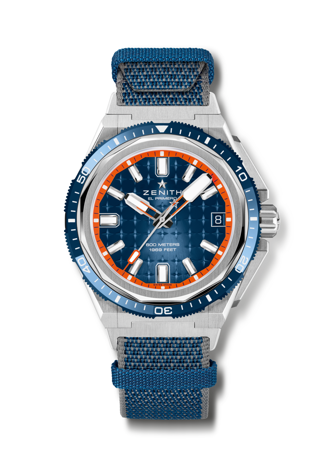 Zenith DEFY Extreme Diver - 42.5 MM - Titanium - Blue Dial - 95.9601.3620/51.I301