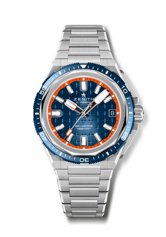 Zenith DEFY Extreme Diver - 42.5 MM - Titanium - Blue Dial - 95.9601.3620/51.I301