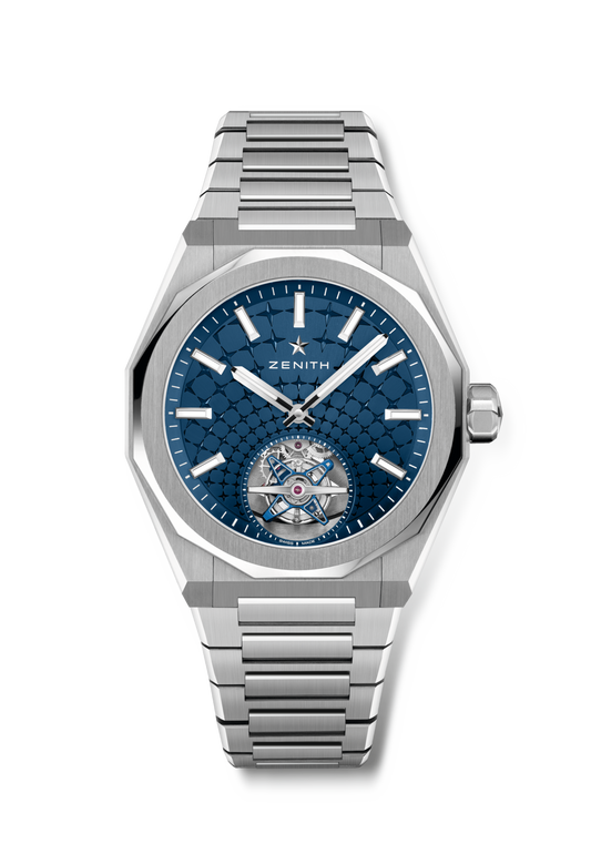 Zenith DEFY Skyline Tourbillon - 41 MM - Steel - Blue Dial - 03.9300.3630/51.I001