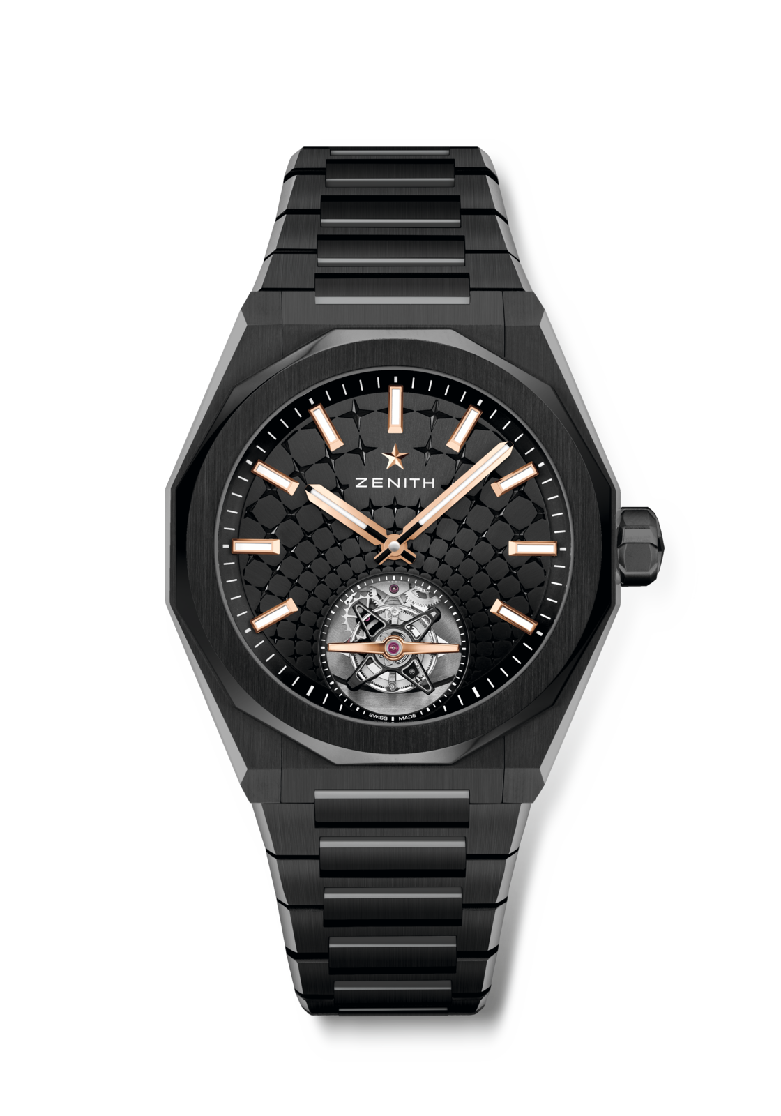 Zenith DEFY Skyline Tourbillon - 41 MM - Ceramic - Black Dial - 49.9300.3630/21.I001