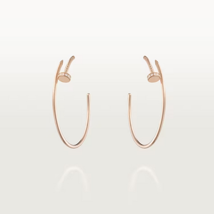 Cartier Juste Un Clou Earrings - Rose Gold - B8301212