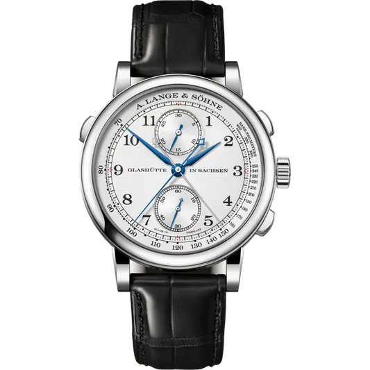 A.Lange & Söhne 1815 Rattrapante - Chronograph - 41.2 MM - Platinum - Silver Dial - 425.025 nyc watcher nyc watches