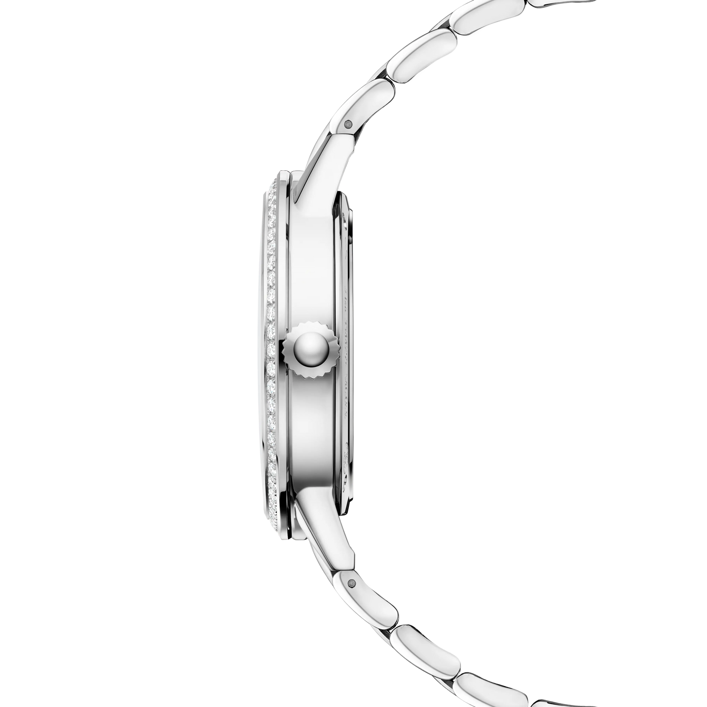 JLC - Rendez-Vous Classic Date - 29 MM - Stainless Steel - Silvered-Gray Dial - Diamond Bezel - Stainless Steel Bracelet - Q3408130