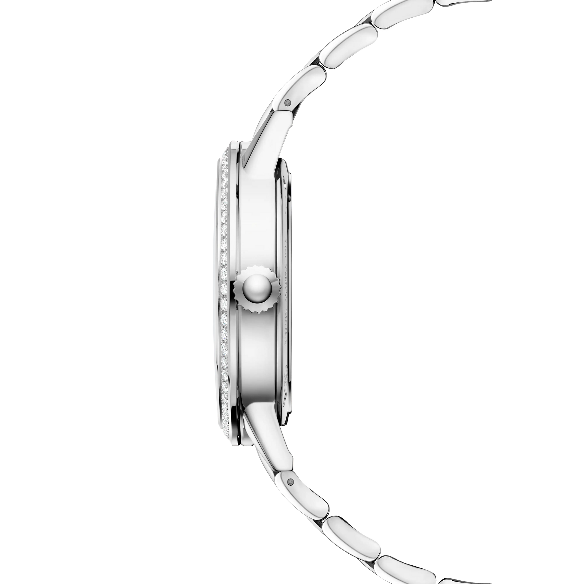 JLC - Rendez-Vous Classic Date - 29 MM - Stainless Steel - Silvered-Gray Dial - Diamond Bezel - Stainless Steel Bracelet - Q3408130