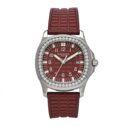 Patek Philippe Aquanaut - 35.6 MM - Steel - Red Dial - 5067A-010