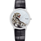 Piaget Altiplano - White Gold 38 MM - Black Leather Strap - Diamond Bezel - White Enamel Dial - G0A46540