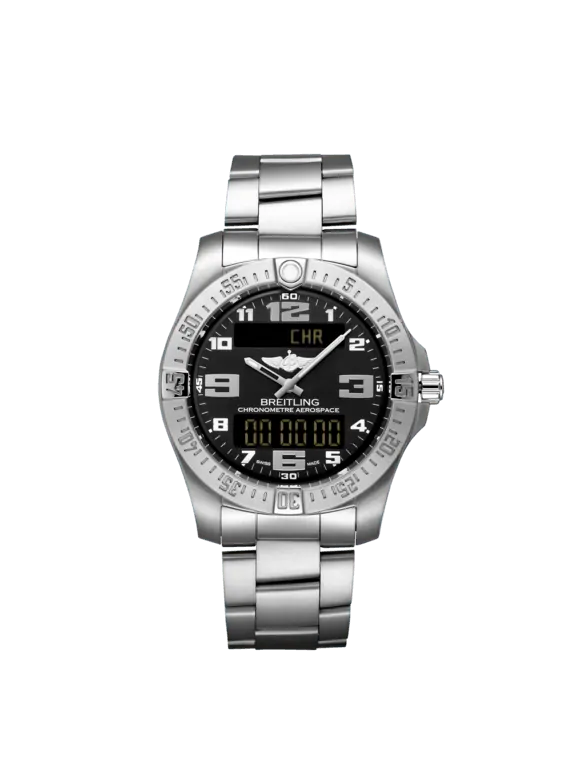 Breitling Professional Titanium 43 MM - Titanium Bracelet - Black Dial - E79363101B1E1