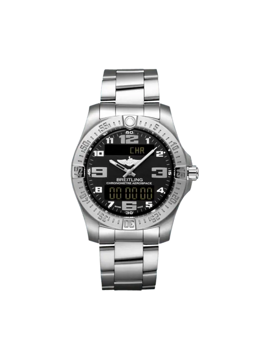 Breitling Professional Titanium 43 MM - Titanium Bracelet - Black Dial - E79363101B1E1