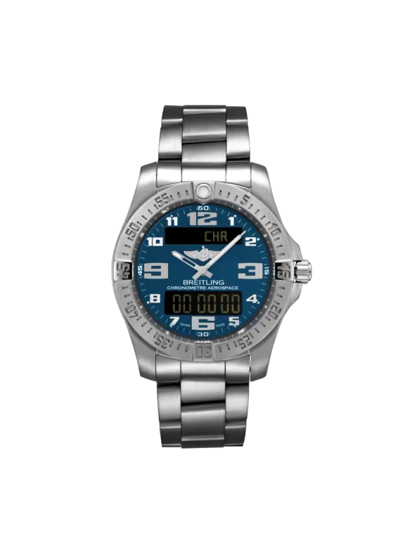 Breitling Professional Titanium 43 MM - Titanium Bracelet - Blue Dial - E79363101C1E1