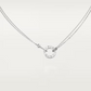 Cartier Love Necklace Diamonds - White Gold - B7219400