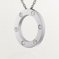 Cartier Love Necklace Diamonds - White Gold - B7014600