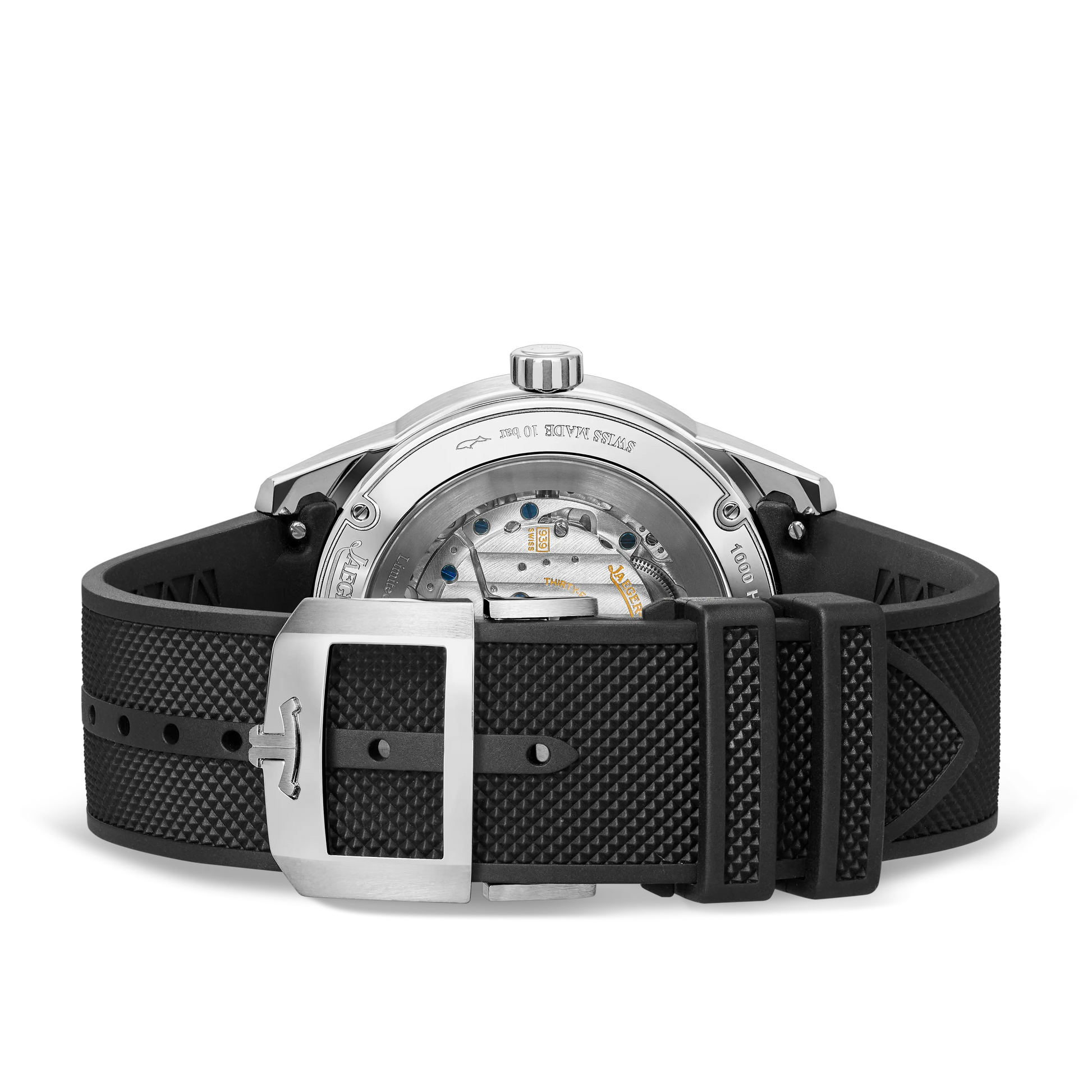 JLC - Polaris Geographic - 42 MM - Stainless Steel - Ocean Gray Dial - Black Rubber Strap - Q9078640