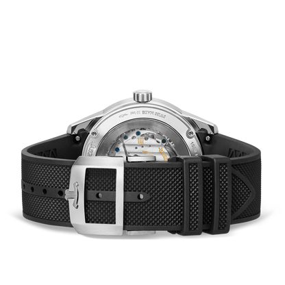 JLC - Polaris Geographic - 42 MM - Stainless Steel - Ocean Gray Dial - Black Rubber Strap - Q9078640