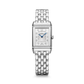 JLC - Reverso Classic Duetto - 34.2 MM x 21 MM - Stainless Steel - Silver/Blue Dial - Diamond-Set Case - Stainless Steel Bracelet - Q2668123
