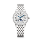 JLC - Rendez-Vous Classic Moon - 34 MM - Stainless Steel - Silvered-Gray Guilloché Diamond Dial - Diamond-Set Bezel - Stainless Steel Strap - Q3578131