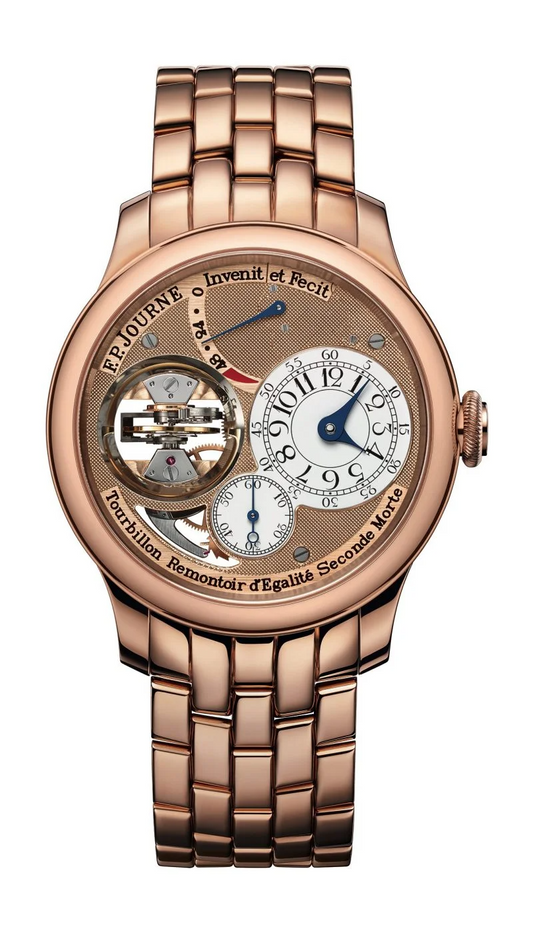 F.P. Journe Classique Tourbillon Souverain Rose Gold 42 MM - Rose Gold Bracelet - Brown Dial - Tourbillon Souverain nyc watcher nyc watches