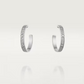 Cartier Love Earrings - White Gold - Diamonds - N8515193