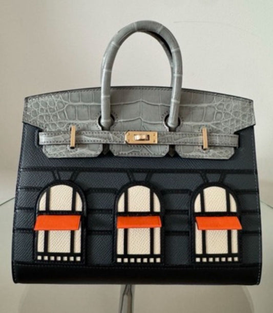 Hermès Birkin 20 - Faubourg "Rainy Day" - Permabrass Hardware - B20FRDPMB