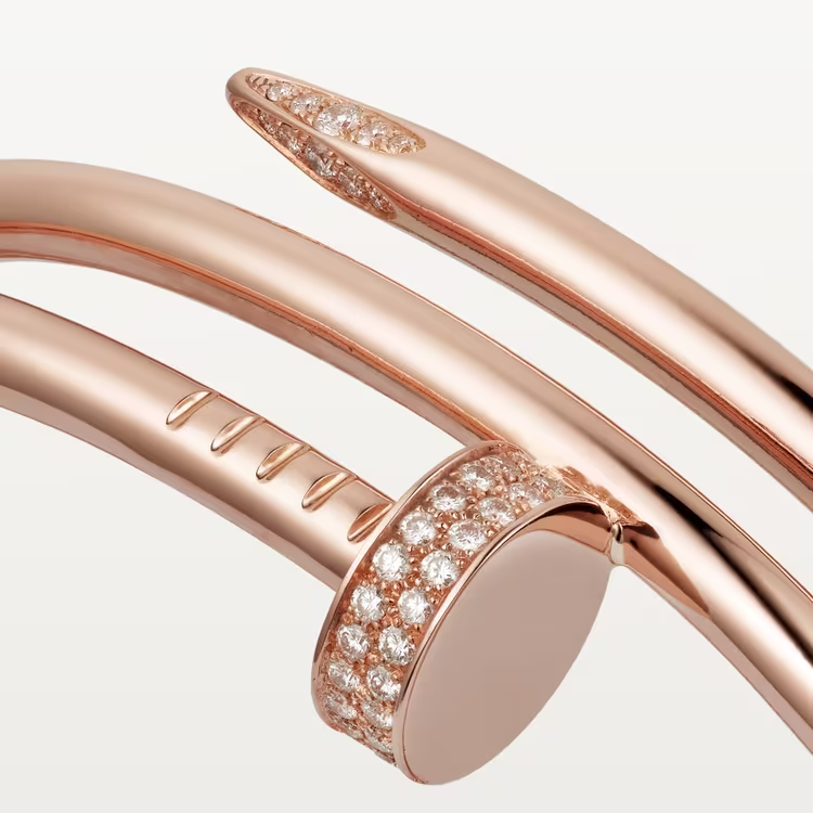 Cartier Juste Un Clou Bracelet - Rose Gold - Diamonds - N6708417