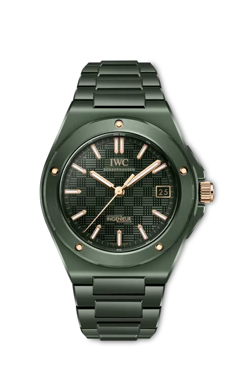 IWC Ingenieur Automatic 42 - Ceramic - 42 MM - Green Dial - IW338902