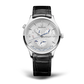 JLC - Master Control Geographic - 40 MM - Stainless Steel - Silvered-Gray Dial - Brown Leather Strap - Q4128421