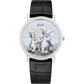 Piaget Altiplano - White Gold 38 MM - Black Leather Strap - Diamond Bezel - White Enamel Dial - G0A47540