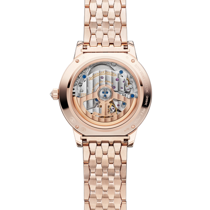 JLC - Rendez-Vous Jewellery Shooting Star - Limited Edition - 36 MM - Pink Gold - Shooting Star Motif Dial - Diamond-Set Bezel - Pavé Diamond Pink Gold Bracelet - Q36423C3