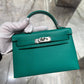 Hermès Kelly Sellier 20 - Vert Jade - Epsom - Palladium Hardware - KS20VJEPHW