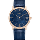 Piaget Altiplano - Rose Gold 40 MM - Blue Leather Strap - Diamond Bezel - Blue Dial - G0A44052