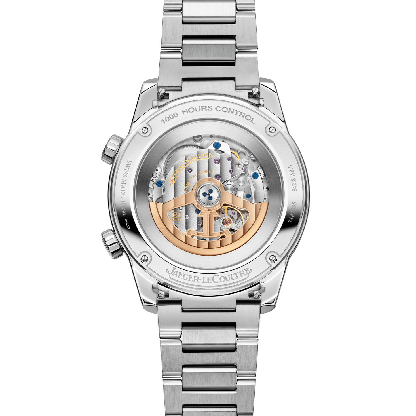 JLC - Polaris Perpetual Calendar - 42 MM - Stainless Steel - Shaded Blue Dial - Stainless Steel Bracelet - Q9088180