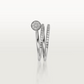 Cartier Juste Un Clou Ring - White Gold - Diamonds - B4211100