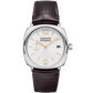 Panerai Radiomir Stainless Steel 40 MM - Alligator Dark Brown Strap - White sun-brushed Dial - PAM01292