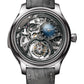 H. Moser & Cie Endeavour Minute Repeater Cylindrical Tourbillon Skeleton - Limited Edition - 40 MM - Titanium - Fully Skeletonized Dial - Leather Bracelet - 1909-0500