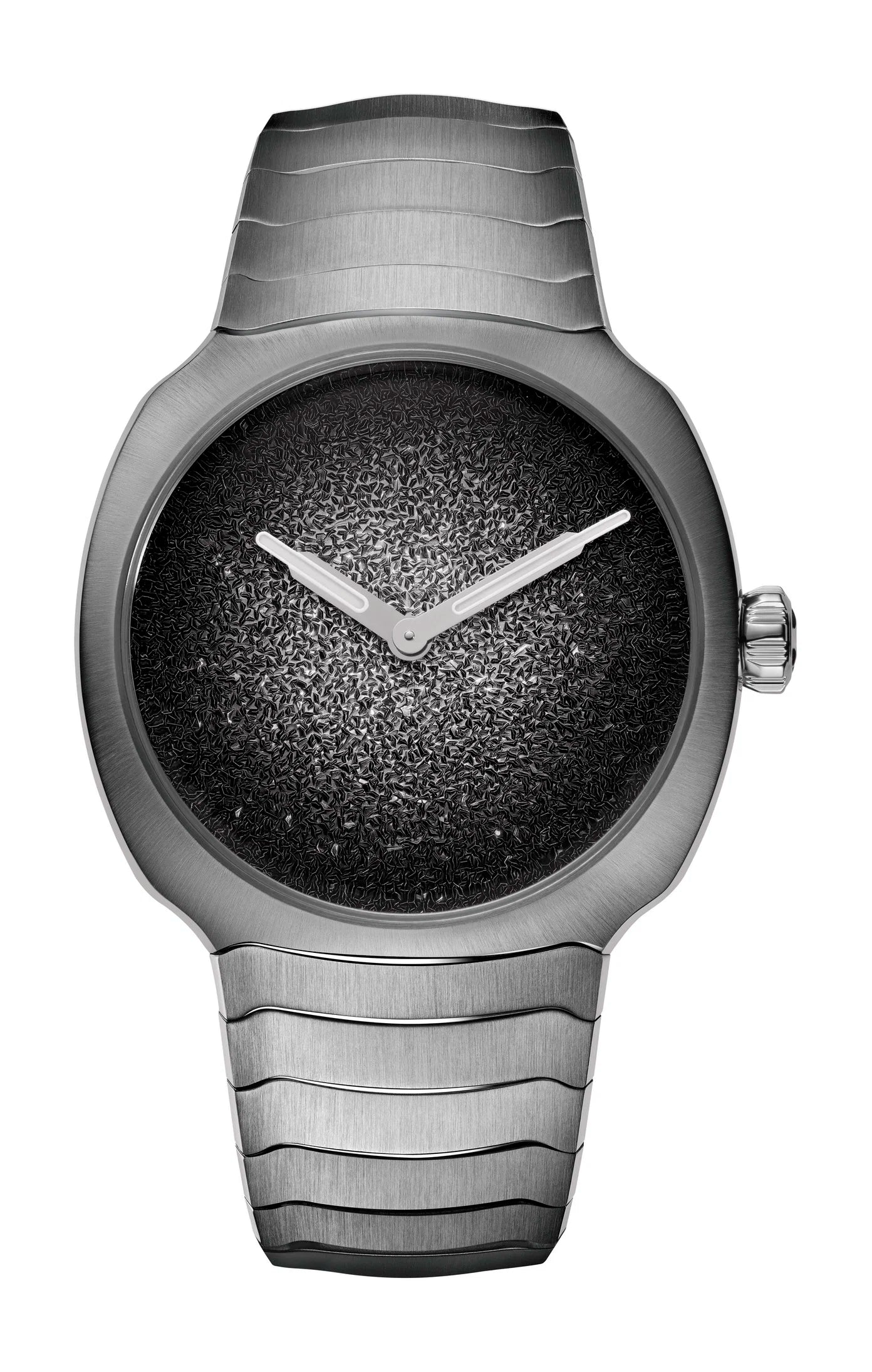 H. Moser & Cie Streamliner Two Hands - Stainless Steel - 34 MM - Silver Fumé Dial - 6400-1200