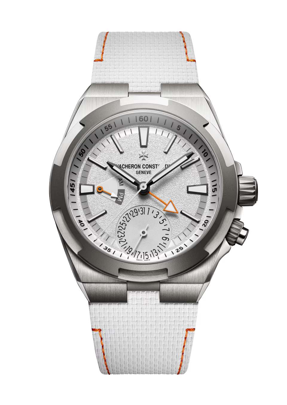 Vacheron Constantin Overseas Dual Time Cardinal Points - North - 41 MM - Titanium - White Dial - 7930V/210T-H073