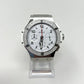 Hublot Big Bang Steel White Diamonds 41 MM - White Rubber Strap  - Diamond Bezel - White Dial - 342.SE.230.RW.114