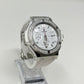 Hublot Big Bang Steel White Diamonds 41 MM - White Rubber Strap  - Diamond Bezel - White Dial - 342.SE.230.RW.114