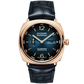 Panerai Radiomir Goldtech 45 MM - Dark Blue Alligator Strap - Blue Dial - PAM01363