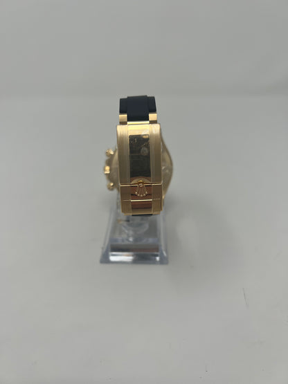 Rolex Yellow Gold Daytona Watch - 40 MM - Oysterflex Strap - Champagne Dial - 116518LN-0048