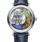 Vacheron Constantin Métiers D' Art White Gold 41 MM - Blue Leather Strap - Explorer Naturalists Artistic Dial - 7500U/000G-B991